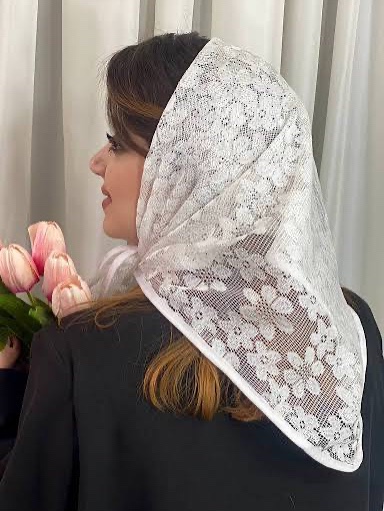 مینی اسکارف گیپور زنانه