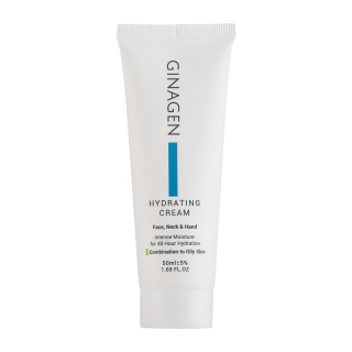 کرم آبرسان ژیناژن مدل Daily مناسب پوست چرب حجم 50 میلی لیتر Ginagen Hydrating Cream For Oily Skins 50ml