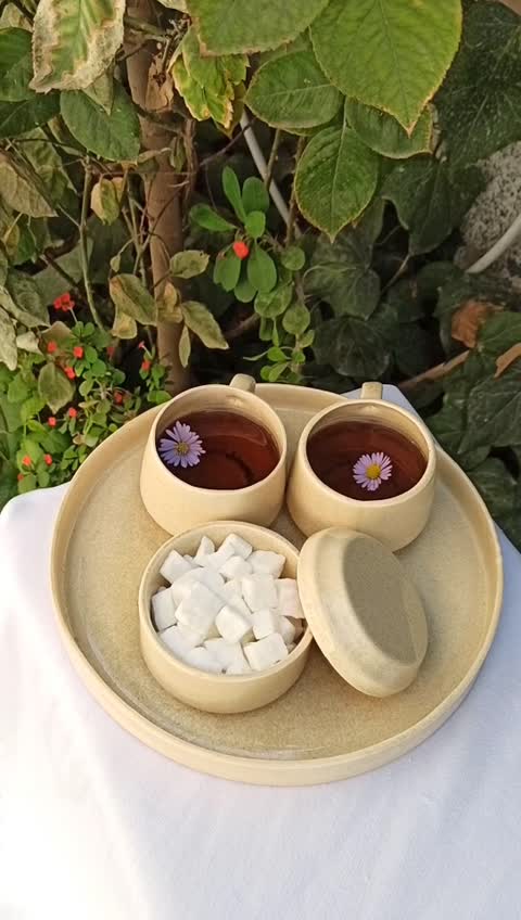 ست چای خوری و قندان