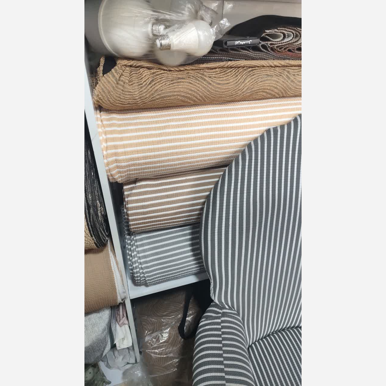 کاور مبل پارچه ای کشی هشت نفره کویین