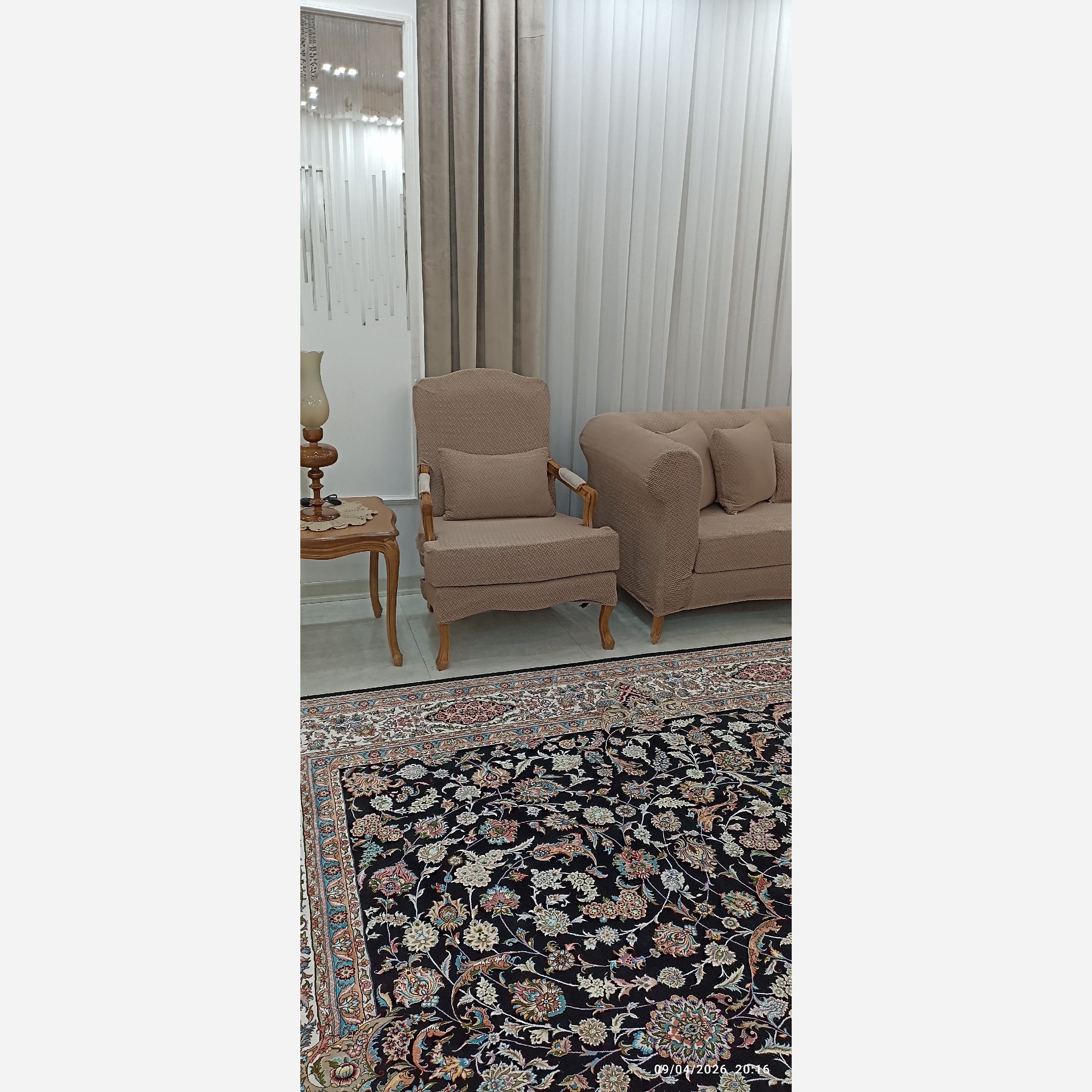 کاور مبل پارچه ای کشی هشت نفره کویین