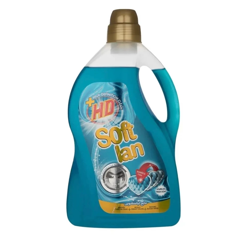 مایع لباسشویی جنرال HD سبز 3000 گرم سافتلن - 6260010501896