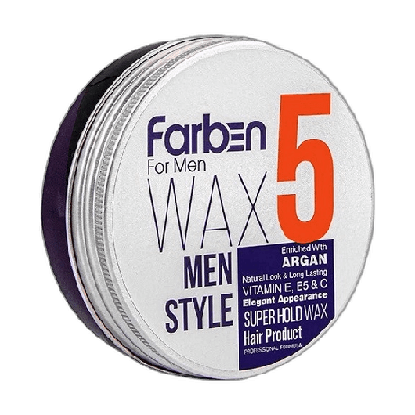 واکس مو فاربن شماره 5 Farben Hair Wax For Men حجم 150 میلیلیتر