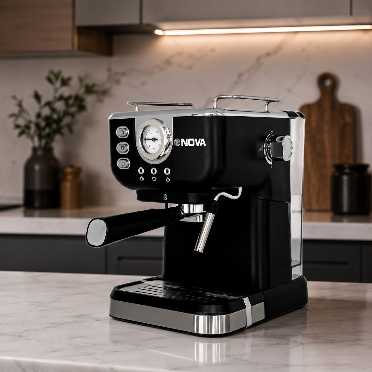 اسپرسوساز برند نوا فشار 2200 وات مدل NOVA 183 با گارانتی 