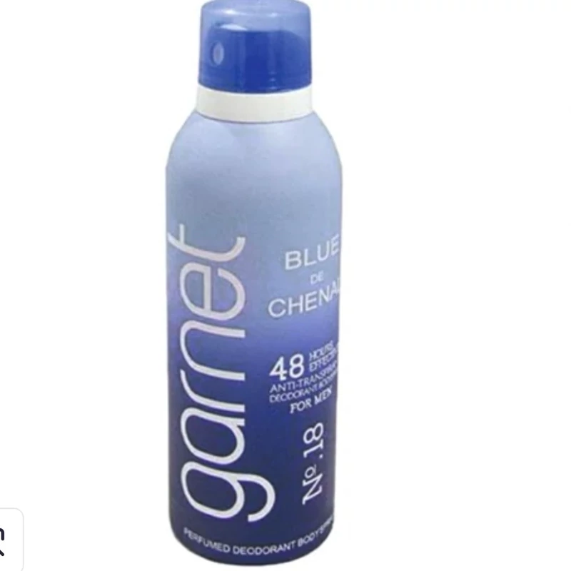 اسپری خوشبو کننده بدن مردانه گارنت مدل BLUE CHANEL حجم 200 میلی لیتر
