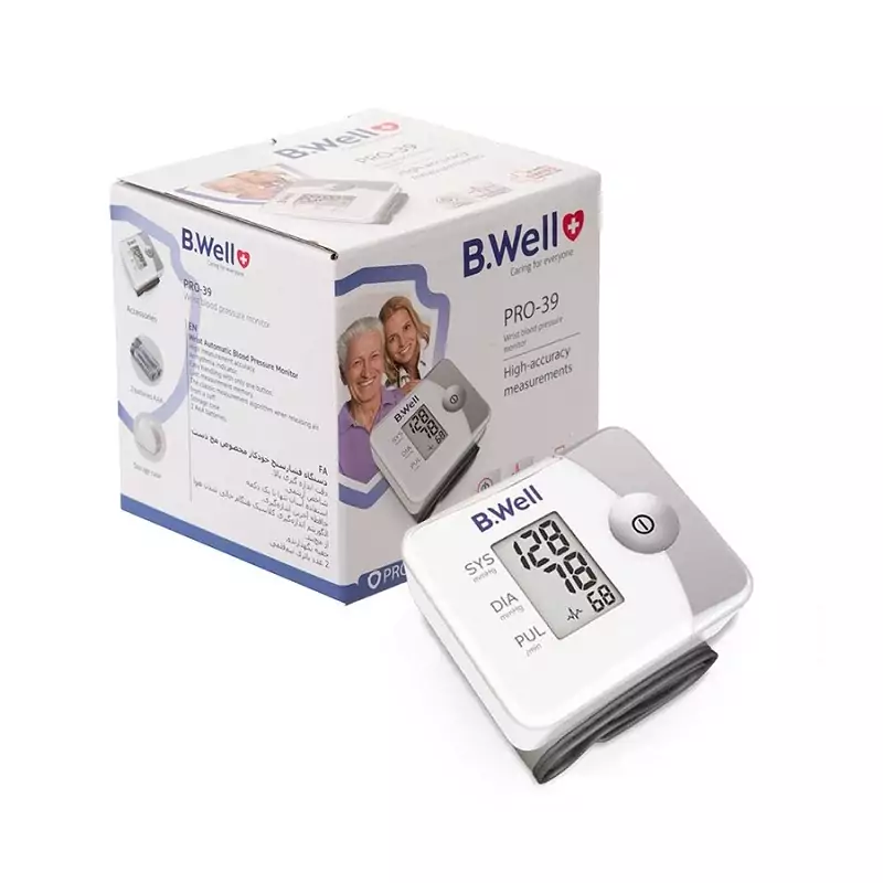 فشارسنج مچی دیجیتالی برند B WELL مدل Pro-39