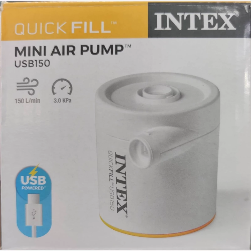 پمپ باد USB سفید USB150 اینتکس 66616 Intex