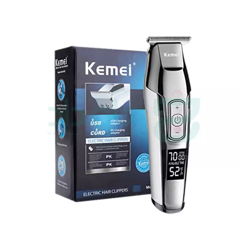 ماشین اصلاح سر و صورت کیمی مدل KM-5027 (جعبه جدید)