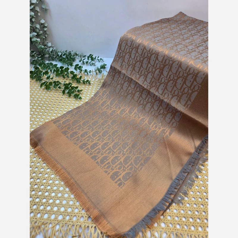 روسری ژاکارد دو رو