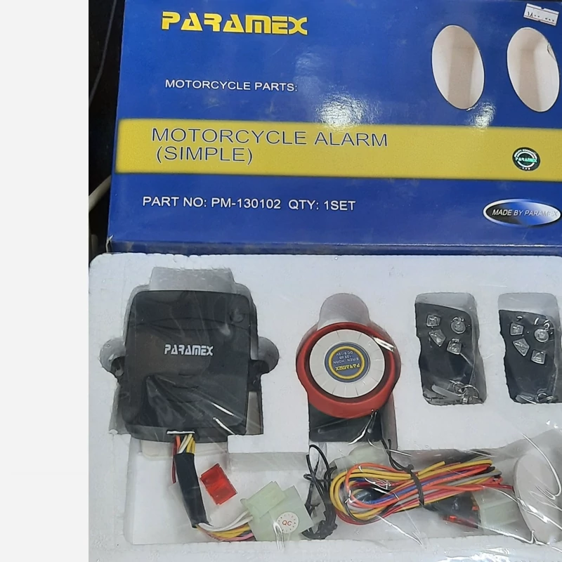 دزدگیر موتورسیکلت پارامکس - Paramex simpleمدل 1