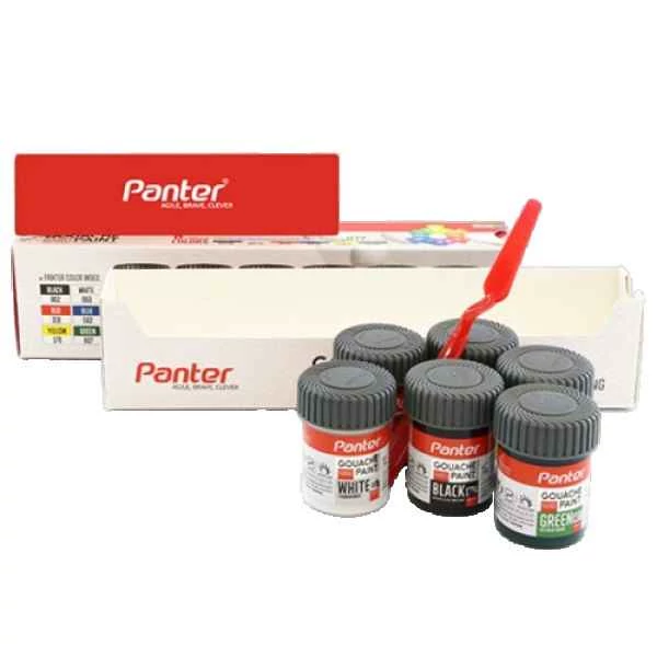 گواش 6رنگ 30میل پنتر کدPUGP712-6