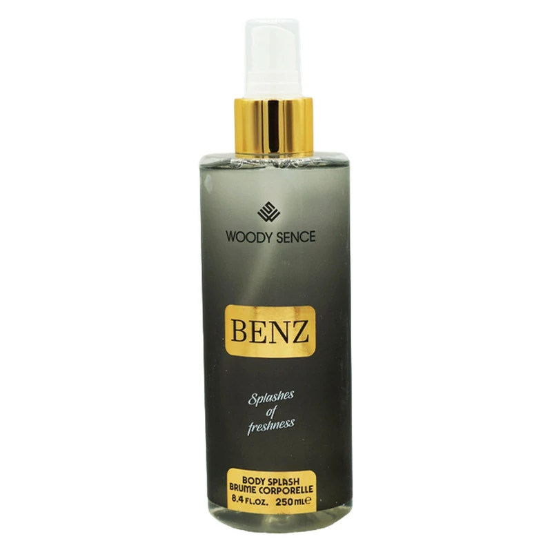 بادی اسپلش مردانه وودی سنس مدل BENZ حجم 250 میلی لیتر