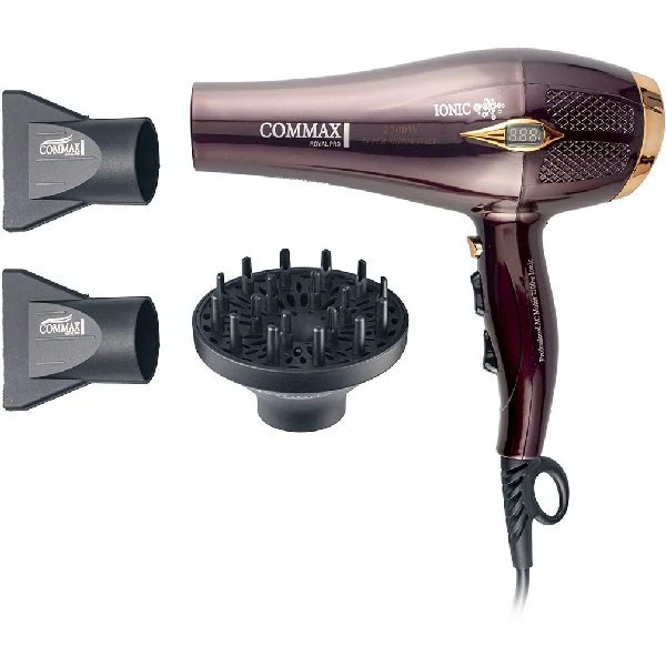 سشوار فوق حرفهای 2700 وات COMAX | نهایت قدرت، سرعت و دوام برای استفاده سالنی مدل CR-7070