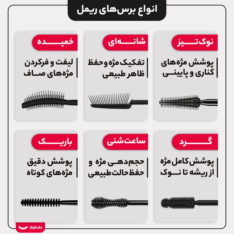 ریمل حجم دهنده و بلند کننده اسکای های مدل TSA75000