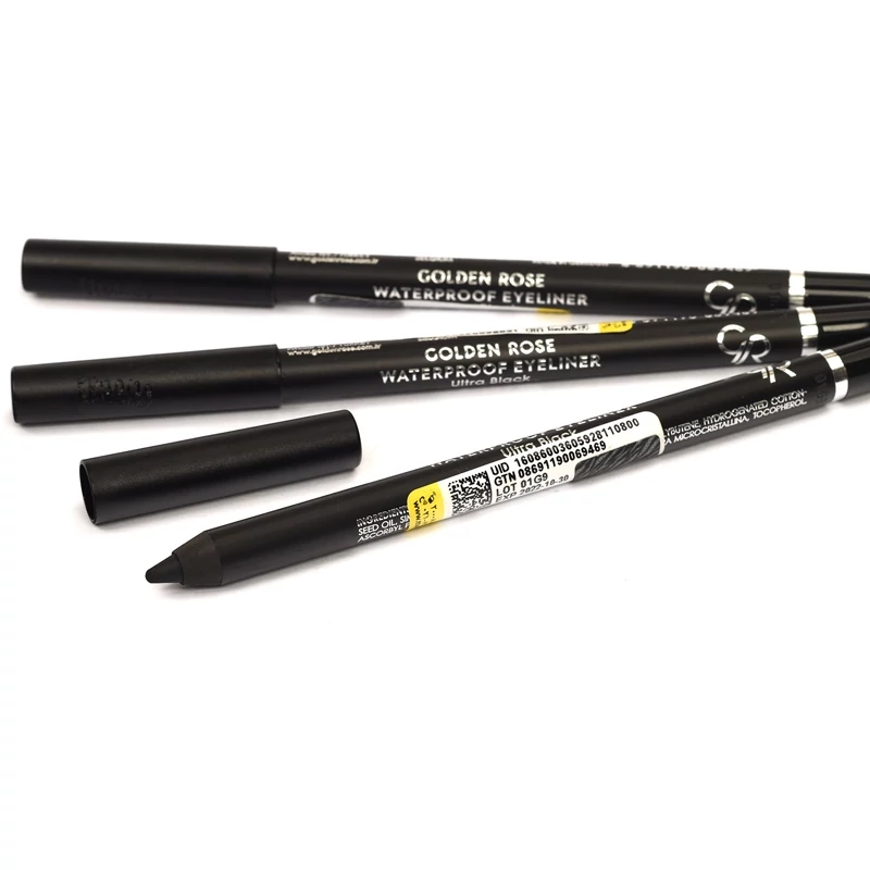 مداد چشم شمعی گلدن رز مدل Ultra Black