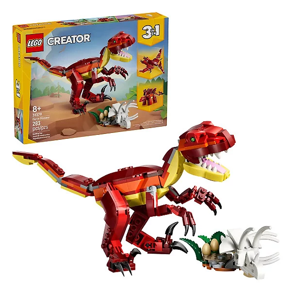 لگو 283 تکه سری کریتور مدل Fierce Dinosaur 31379