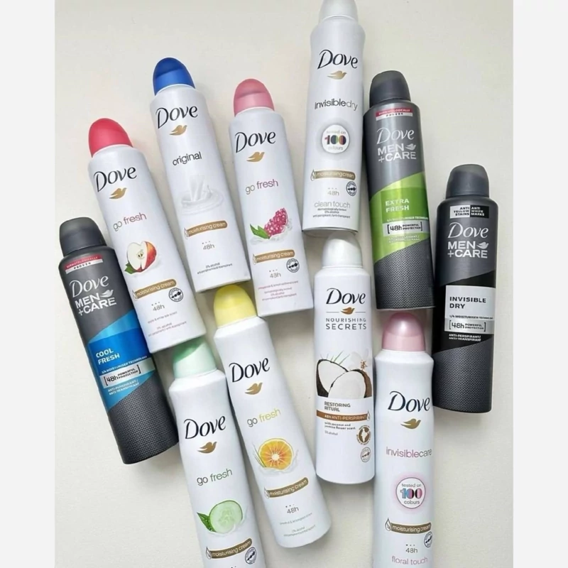 اسپری ضد تعریق زنانه داو Dove مدل pear and aloe vera حجم 250 میل