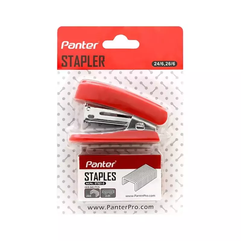 ماشین دوخت کوچک سایز 24/6 کد ( ST921-B) سوزن دار پنتر