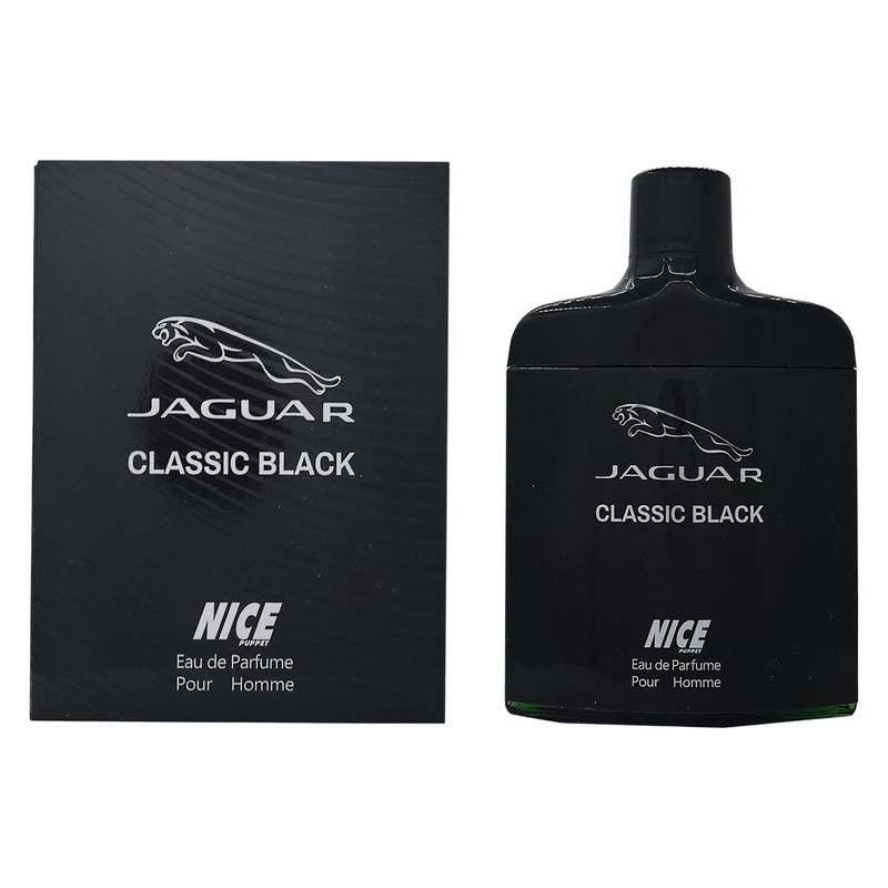 ادو پرفیوم مردانه نایس پاپت مدل Jaquar clasicc black حجم 85 میلی لیتر