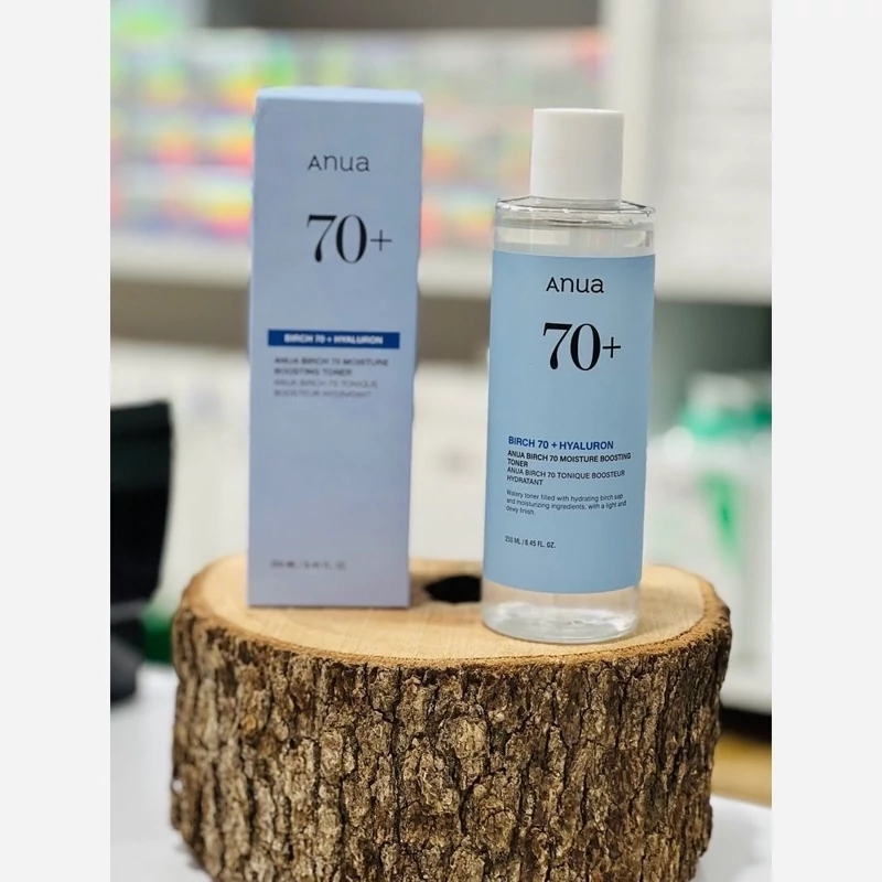 تونر هیالورونیک اسید آنوا Birch 70+ | آبرسان و تسکیندهنده پوست