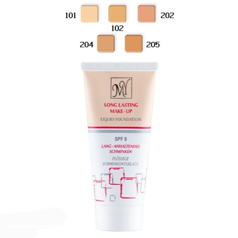 کرم پودر مای مایع با SPF8 مای My مدل Long Lasting رنگ 205و204 انقضا 1406