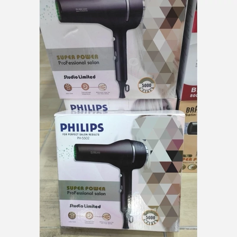 سشوار فیلیپس موتور قوی مدل PHILIPS PH-5502 محصول درجه یک و باکیفیت