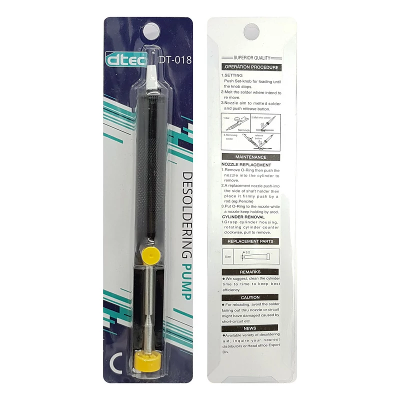 قلع کش دستی DTEC مدل DT-018 ابزار لحیم کاری