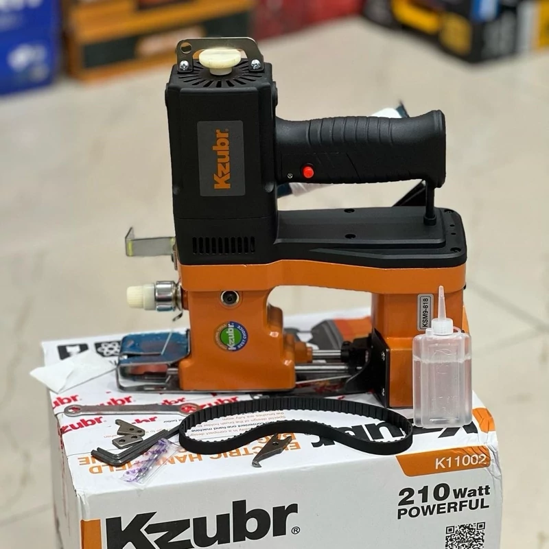 دستگاه دوخت گونی و سر کیسه دوز زوبر 210 وات kzubr KSM9-818 K11002