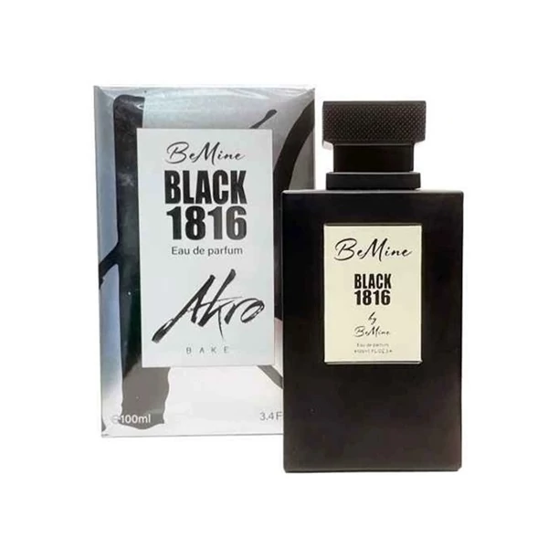 ادو پرفیوم مردانه بی ماین مدل Black 1816 با رایحه شیرین حجم 100 میلی لیتر