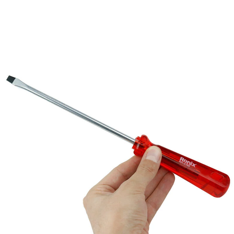 پیچ گوشتی دو سو دسته pvc رونیکس مدل RH-2769