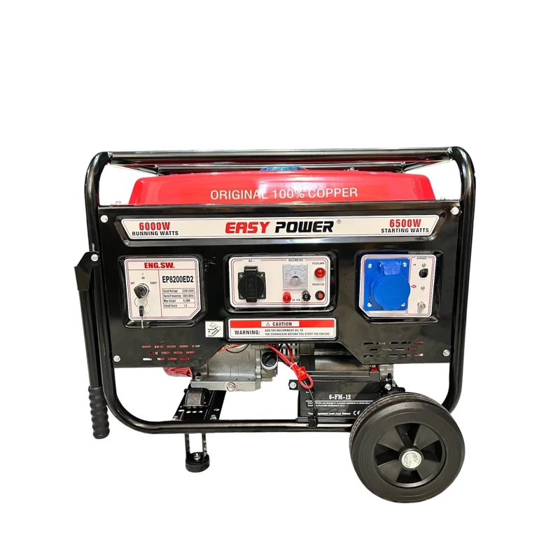 موتور برق 6 5 کیلو وات استارتی ایزی پاور مدل EP8200ED2