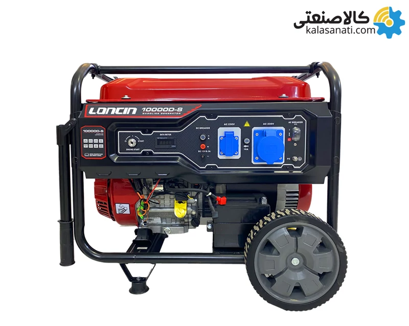 موتور برق بنزینی استارتی تک فاز 8 کیلووات لانسین LC10000D-S
