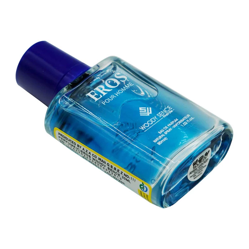 عطر جیبی مردانه وودی سنس مدل Eros حجم 30 میلی لیتر