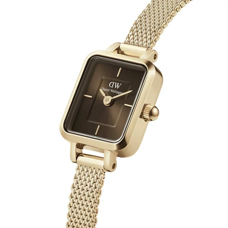 ساعت زنانه دنیل ولینگتون کوادرو مینی رزگلد Daniel Wellington Quadro Mini
