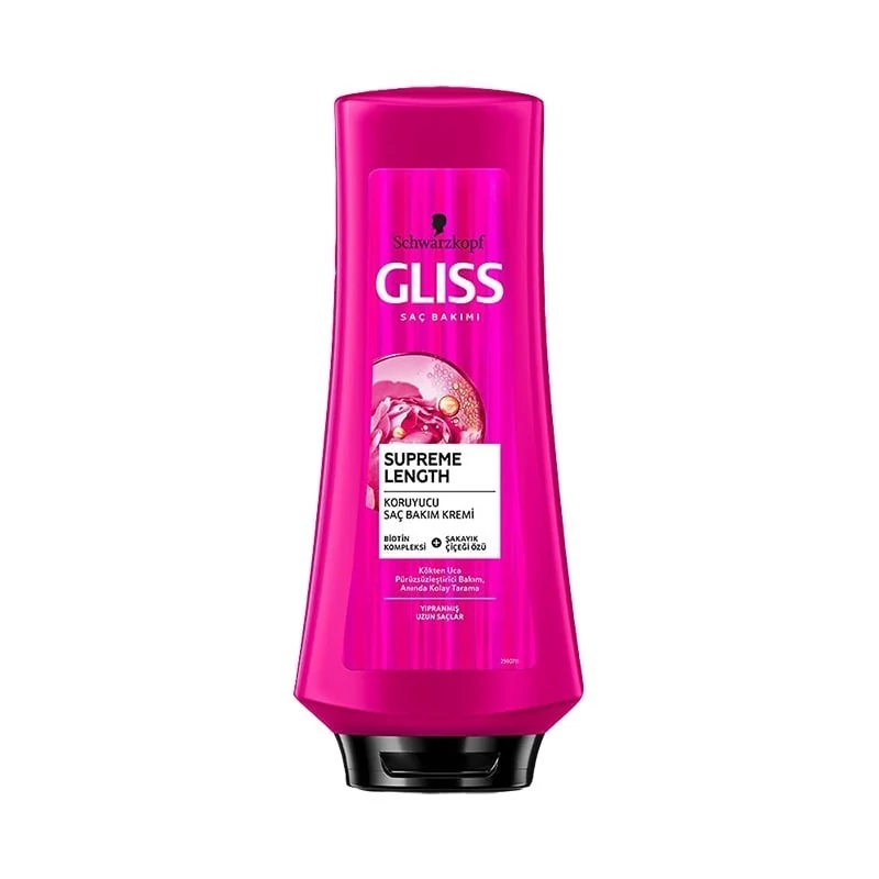 نرم کننده مو های بلند و آسیب دیده گلیس Gliss حجم 360 میل