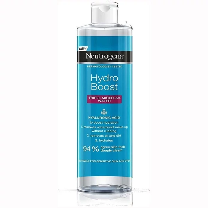 محلول میسلار واتر هیدرو بوست نوتروژینا Neutrogena Hydro Boost Triple Micellar Water