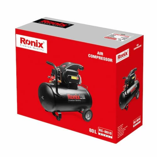 کمپرسور باد 80 لیتری صنعتی رونیکس RC-8010 روغنی