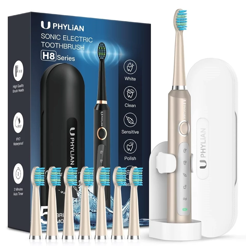 مسواک برقی فیلیان مدل PHYLIAN Sonic Electric H8