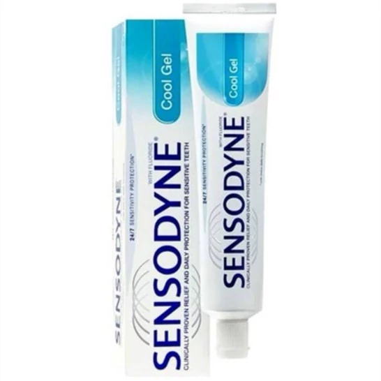 خمیر دندان سنسوداین Sensodyne مدل Cool Gel حاوی ژل نعنایی وزن 100 گرم