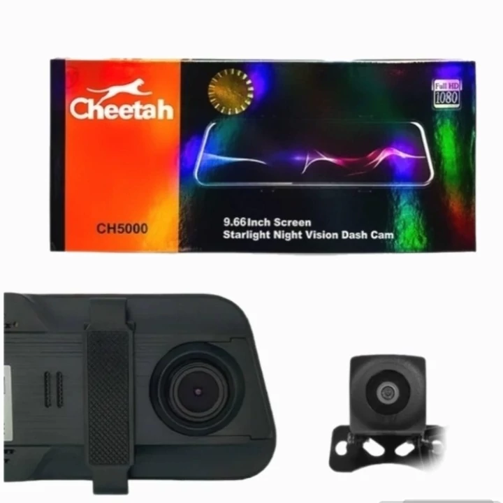 آینه دوربین ثبت وقایع دار چیتا CH5000 9.6 اینچ تمام لمسی