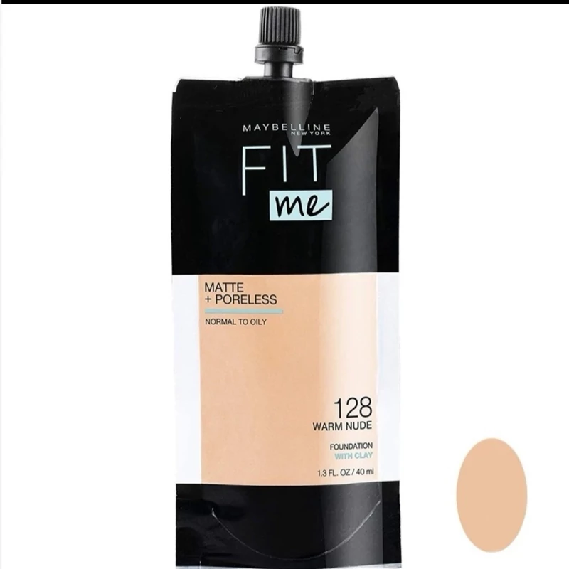 کرم پودر میبلین مدل FIT ME شماره 128