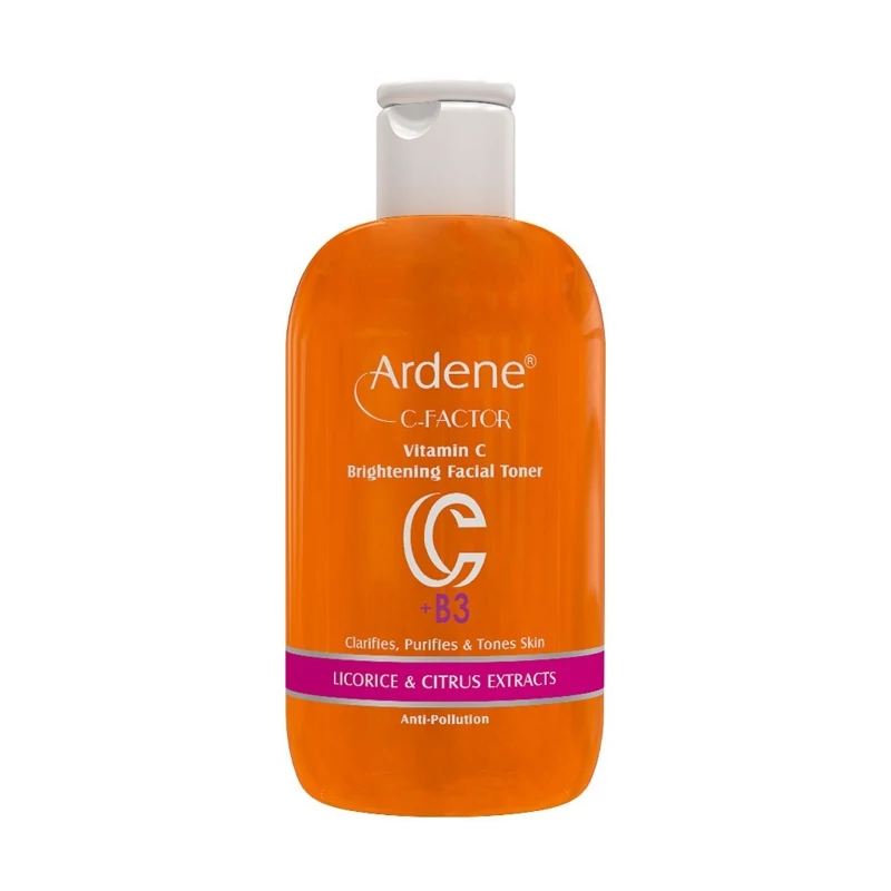 تونر پاک کننده C پلاس آردن سی فکتور Vitamin C Brightening Facial Toner Ardene C Factor