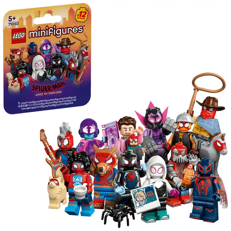 لگو 8 تکه سری مینیفیگور مدل Spider-Man Across the Spider-Verse 71050