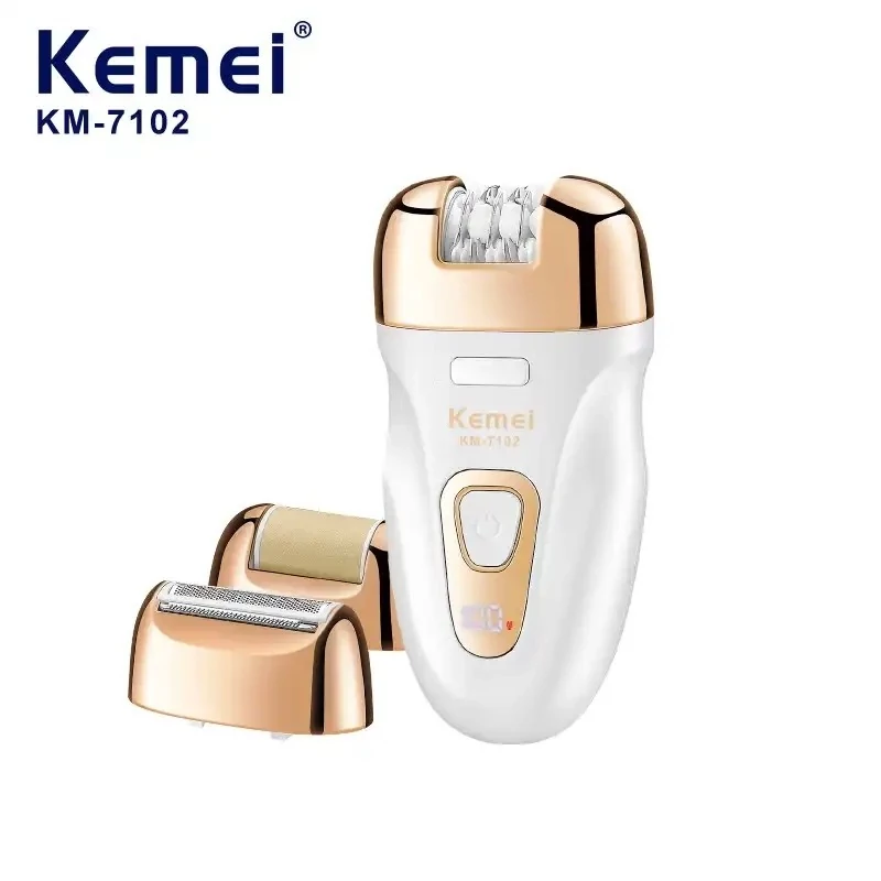 ماشین اصلاح سه کاره بانوان کیمی مدل KM-7102(پس کرایه)