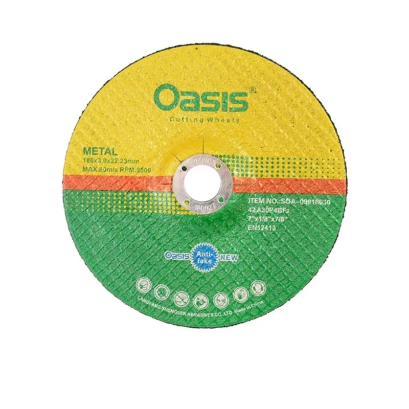 صفحه برش آهن اوسیس 180 میلی متر مدل SOA-09818030