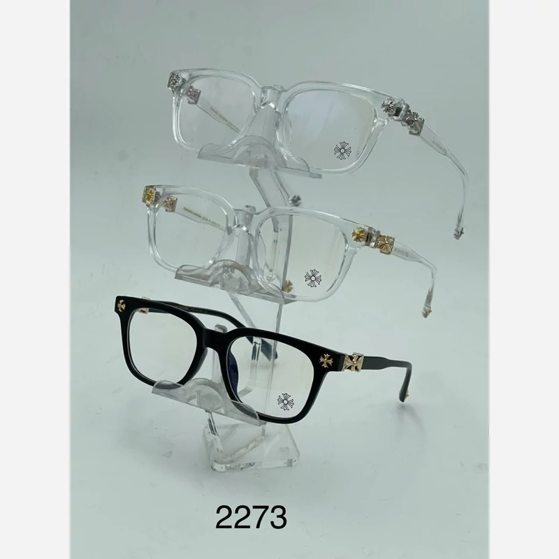 عینک بلوکات کروم هارتز مشکی نقره ای Chrome Hearts 2273 با پک کامل کروم هارتز - کیفیت مستر