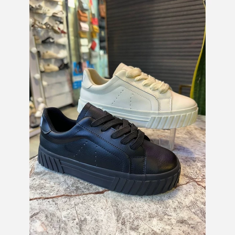 کفش زنانه طبی پاشنه دار چرمی طرح zara