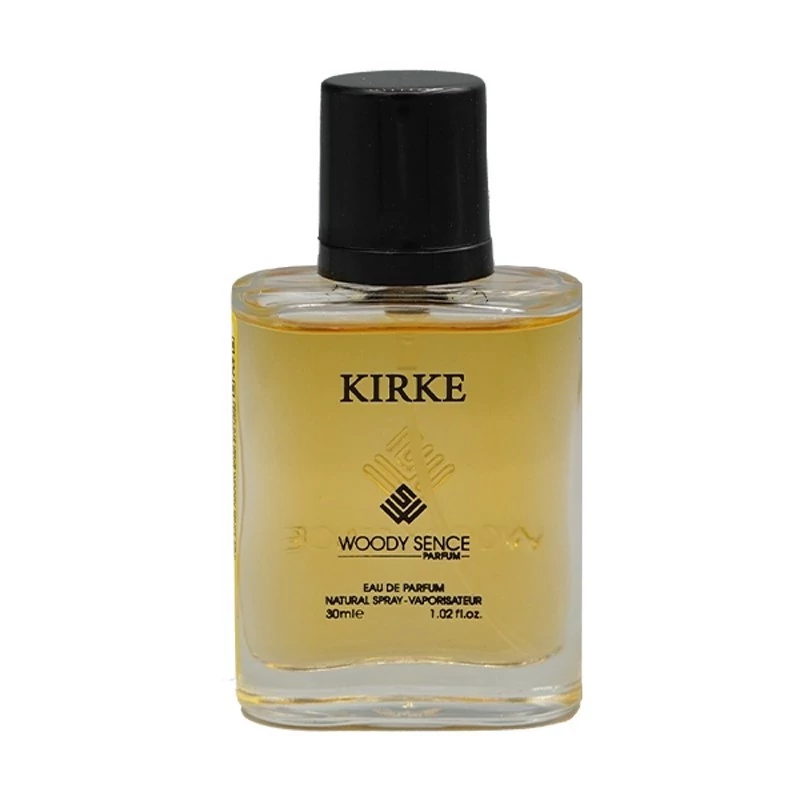 عطر جیبی وودی سنس مدل KIRKE با رایحه گرم حجم 30 میلیلیتر