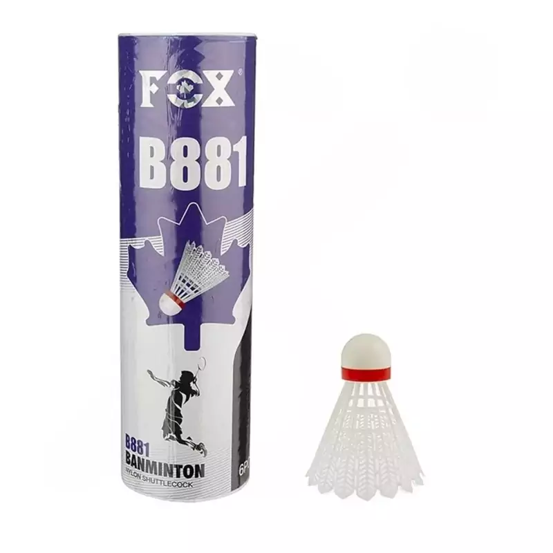 توپ بدمینتون فاکس پلاستیکی B881 بسته 6 عددی CHG
