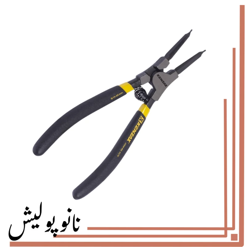 خار باز کن 7 اینچی سر صاف کروم وانادیوم کد 9170 کنزاکس